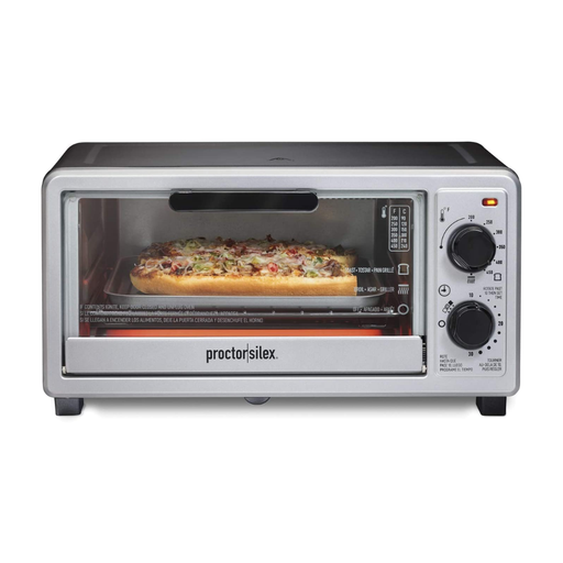 Horno tostador 4 rebanadas 3 niveles Proctor Silex