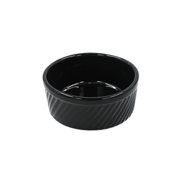 [16160098] Tazón Soufflé 20 onzas Negro 15 cm