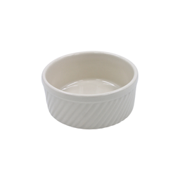 [16160099] Tazón Soufflé 20 onzas Blanco 15 cm