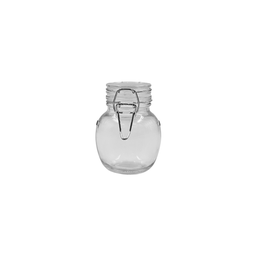 [1332253] Brocalito de vidrio con tapa clip bola 130 ml