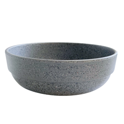 [1162697] Bowl embrocable 350 ml Melamina Gray Granite Tavola
