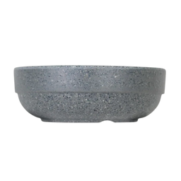 [1162698] Bowl Embrocable 500 ml Melamina Gray Granite Tavola