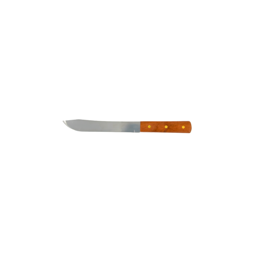 Cuchillo de cocina con mango de madera 7&quot;