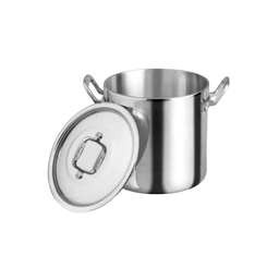 [1821631] Olla alta recta 26 cm 13 litros Vasconia Profesional Hecha de Aluminio Acorazado