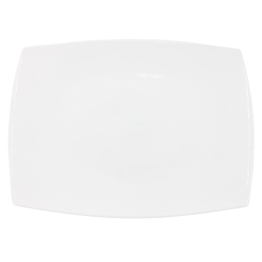 Plato base blanco 38 cm Extreme Square