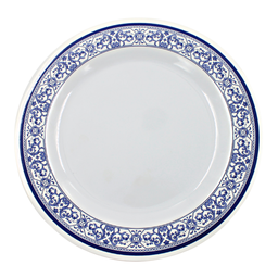 [1284364] Plato extendido 11&quot; 28 cm melamina Talavera azul