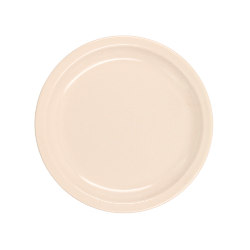 Plato trinche 9 pulgadas melamina beige Tavola