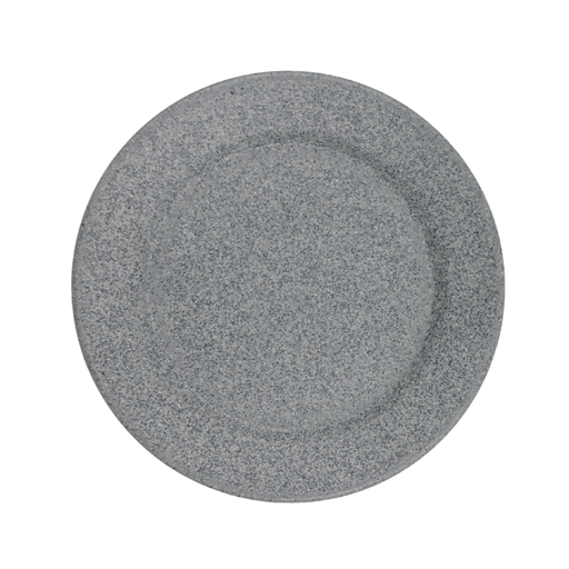 Plato trinche 9 pulgadas melamina Gray Granite Horeca Tavola